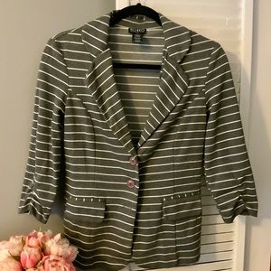Stripped Blazer